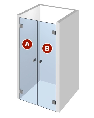 Nischen-Dusche Typ 03